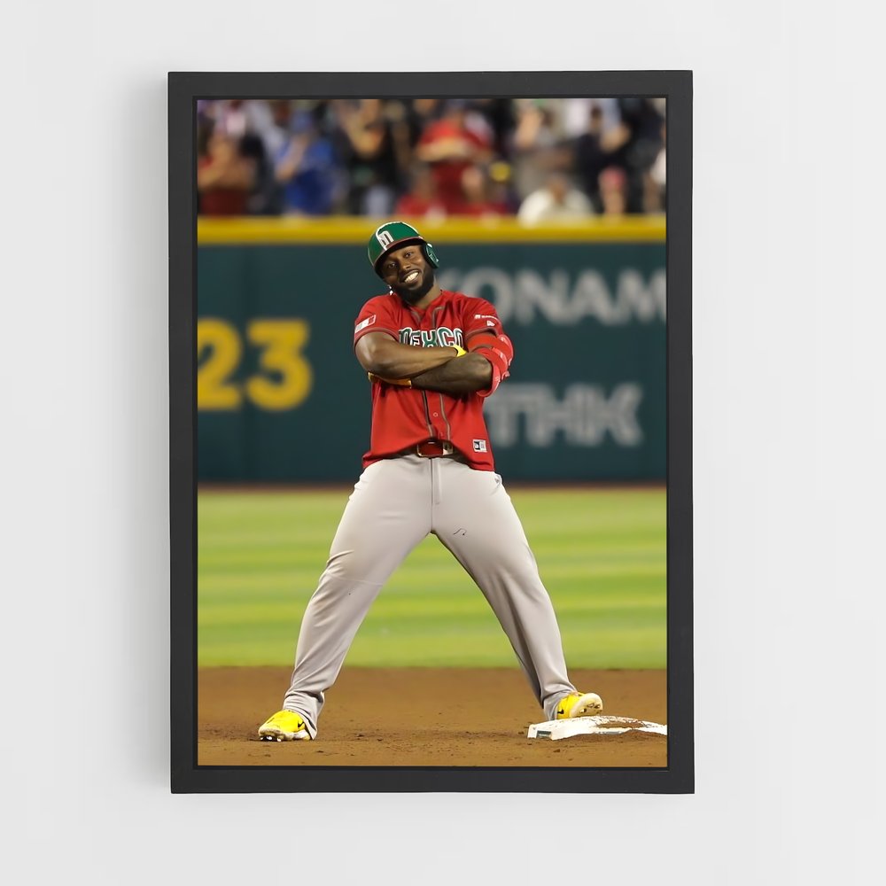 Poster Home Run Emotion – affiche Baseball (vue 2)